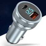 2ポート Type-c 快速車載充電器 PD36W カーチャージャー QC3.0 快速充電器 Type-c シガーソケット 車載充電器  Black SKU:IPC09102024044