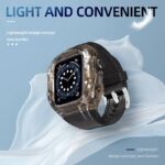 Apple Watch 49mm 一体型 バンド PC+シリコン製アップルウォッチ カバーApple Watch 49mm 腕時計バンド アップル ウォッチ ベルト 全5色 SKU:IPC09102024055 - Image 18