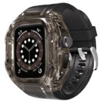 Apple Watch 49mm 一体型 バンド PC+シリコン製アップルウォッチ カバーApple Watch 49mm 腕時計バンド アップル ウォッチ ベルト 全5色 SKU:IPC09102024055 - Image 4