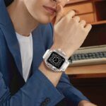Apple Watch 49mm 一体型 バンド PC+シリコン製アップルウォッチ カバーApple Watch 49mm 腕時計バンド アップル ウォッチ ベルト 全5色 SKU:IPC09102024055 - Image 8