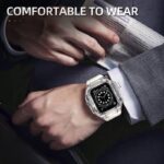 Apple Watch 49mm 一体型 バンド PC+シリコン製アップルウォッチ カバーApple Watch 49mm 腕時計バンド アップル ウォッチ ベルト 全5色 SKU:IPC09102024055 - Image 7