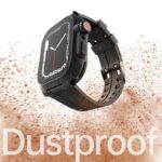Apple watch S7/S8 41mm シリコン＋PC製一体型バンド カバー Apple watch45mm 防水ケース  耐衝撃 アップル ウォッチ 保護ケース 着装まま充電可能Apple Watchカバー Black SKU:IPC09102024057 - Image 8