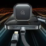 車載USBカーチャージャー 巻き取り式車載充電器 シガーソケット 2in1 30W USBカーチャージャー急速充電器 車用スマホ充電器 車内用スマホ充電器 全2種類 SKU:IPC09112024009 - Image 6