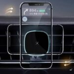 MagSafe対応 強磁力 車載ホルダー 15Wワイヤレス充電器 エアコン吹出口 強磁力 スマホホルダー 車載ホルダー 角度自由調節 車載アクセサリー SKU:IPC09112024013 - Image 2