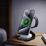 Qi2 3in1ワイヤレス充電器 Apple watch &Air Pods充電充電可能 ワイヤレス充電 スタンド機能 PD15W 快速充電器 magsafe充電器  SKU:IPC09112024014 - 画像 (6)