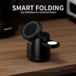 3in1ワイヤレス充電器  Apple watch &Air Pods充電充電可能 ワイヤレス充電 スタンド機能 PD15W 快速充電器 magsafe充電器 全3色  SKU:IPC09112024015 - 画像 (5)