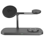Qi2 3in1ワイヤレス充電器  Apple watch &Air Pods充電充電可能 ワイヤレス充電 スタンド機能 PD15W 快速充電器 magsafe充電器 全2色  SKU:IPC09112024017 - 画像 (3)