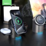 Qi2 3in1ワイヤレス充電器 折れ畳式 Apple watch &Air Pods充電充電可能 ワイヤレス充電 スタンド機能 PD15W 快速充電器 magsafe充電器  SKU:IPC09112024019 - 画像 (10)