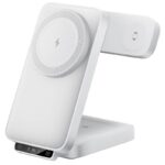折れ畳み式 3in1ワイヤレス充電器 Apple watch &Air Pods充電充電可能 PD15W 快速充電器 充電スタンド magsafe充電器  全2色 SKU:IPC09112024021 - Image 2