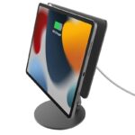 iPadスタンド タブレット 強力磁気スタンド  360度調節可能 アルミ合金製 マグネットタブレット置き台 タプレット用スタンド Silver SKU:IPC09112024023 - Image 7