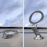 Magsafe対応 車載ホルダー 強力固定 スマホホルダー マグネット式車載ホルダー ダッシュボードホルダー 全機種対応  SKU:IPC09112024028 - Image 8