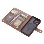 iPhone 16 Pro 合成革ケースViLi magsafe対応ケース iPhoneシリーズ対応手帳型ケース iPhone16 PUレザー ケース スマホケース  全3色 SKU:IPC09172024004 - Image 2