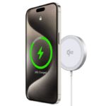 PD15W 快速充電器 ワイヤレスチャージャー Qi2ワイヤレス充電器 iPhone充電器 type- C 装着のままでも充電可能  SKU:IPC09172024014 - 画像 (9)