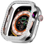 AppleWatch Series10 46mmフルカバー ケース  キラキラPC ケース Apple watch 鍍金仕上げ PCケース 耐衝撃 アップル ウォッチ  Apple Watch 10カバー  全9色 SKU:IPC09172024021 - Image 11
