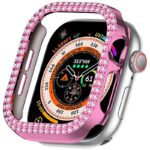 AppleWatch Series10 46mmフルカバー ケース  キラキラPC ケース Apple watch 鍍金仕上げ PCケース 耐衝撃 アップル ウォッチ  Apple Watch 10カバー  全9色 SKU:IPC09172024021 - Image 9