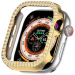 AppleWatch Series10 46mmフルカバー ケース  キラキラPC ケース Apple watch 鍍金仕上げ PCケース 耐衝撃 アップル ウォッチ  Apple Watch 10カバー  全9色 SKU:IPC09172024021 - Image 8