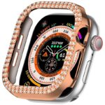AppleWatch Series10 46mmフルカバー ケース  キラキラPC ケース Apple watch 鍍金仕上げ PCケース 耐衝撃 アップル ウォッチ  Apple Watch 10カバー  全9色 SKU:IPC09172024021 - Image 7