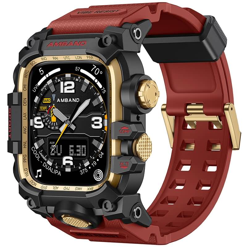 IPC09172024027-07.jpg Apple Watch 49mm 一体型 バンドTPU+メタル製アップルウォッチ カバーApple Watch 49mm 腕時計バンド アップル ウォッチ ベルト 全5色 SKU:IPC09172024027 - Image 1