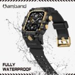 Apple Watch 49mm 一体型 バンドTPU+メタル製アップルウォッチ カバーApple Watch 49mm 腕時計バンド アップル ウォッチ ベルト 全5色 SKU:IPC09172024027 - Image 9