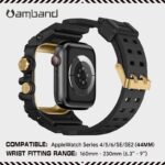Apple Watch 49mm 一体型 バンドTPU+メタル製アップルウォッチ カバーApple Watch 49mm 腕時計バンド アップル ウォッチ ベルト 全5色 SKU:IPC09172024027 - Image 2