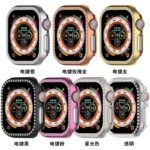 AppleWatch Series10 46mmフルカバー ケース  キラキラPC ケース Apple watch 鍍金仕上げ PCケース 耐衝撃 アップル ウォッチ  Apple Watch 10カバー  全9色 SKU:IPC09172024029 - Image 5