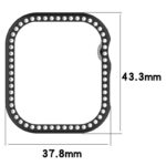 AppleWatch Series10 46mmフルカバー ケース  キラキラPC ケース Apple watch 鍍金仕上げ PCケース 耐衝撃 アップル ウォッチ  Apple Watch 10カバー  全9色 SKU:IPC09172024029 - Image 18
