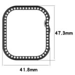 AppleWatch Series10 46mmフルカバー ケース  キラキラPC ケース Apple watch 鍍金仕上げ PCケース 耐衝撃 アップル ウォッチ  Apple Watch 10カバー  全9色 SKU:IPC09172024029 - Image 17