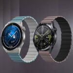 Huawei watch GT3/GT4 交換バンド シリコン製 ベルト  Huawei watch4Pro バンド マグネット式 スマートウォッチ 交換 専用バンド22mm Huawei watch 全6色 SKU:IPC09202024003