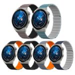 Huawei watch GT3/GT4 交換バンド シリコン製 ベルト  Huawei watch4Pro バンド マグネット式 スマートウォッチ 交換 専用バンド22mm Huawei watch 全6色 SKU:IPC09202024003 - Image 3