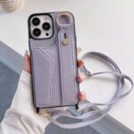 iPhone 16 Pro Max 背面型ケース ショルダーストラップ付き  iPhone背面型ケース カード収納可能 iPhone16 PUレザー ケース スマホケース 全8色 SKU:IPC09242024093 - Image 13