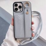 iPhone 16 Pro Max 背面型ケース ショルダーストラップ付き  iPhone背面型ケース カード収納可能 iPhone16 PUレザー ケース スマホケース 全8色 SKU:IPC09242024093 - Image 12