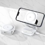 Qi2 3in1ワイヤレス充電器 Apple watch &Air Pods充電充電可能 ワイヤレス充電 スタンド機能 PD15W 快速充電器 magsafe充電器 IPC09252024040 - 画像 (7)