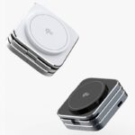 Qi2 3in1ワイヤレス充電器 Apple watch &Air Pods充電充電可能 ワイヤレス充電 スタンド機能 PD15W 快速充電器 magsafe充電器 IPC09252024040 - 画像 (4)