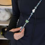 ストラップシート付属  紐  肩掛け  ストラップホルダー  携帯ストラップ ショルダーストラップ 携帯ショルダー 全2色 SKU:IPC09252024044 - 画像 (8)