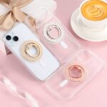 マグネット式 スマホ スタンド Magsafe対応アクセサリー 折り畳式 マグネット式 スマートフォン リングホルダー 全3色 SKU:IPC09252024055 - 画像 (10)
