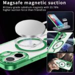 iPhone16 2in1 PC+TPU ケース iPhone16 ケース 全面保護 magsafe対応ケース iphone全機種対応 ケース スマホケース 全9色 SKU:IPC09252024067 - 画像 (5)