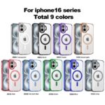 iPhone16 2in1 PC+TPU ケース iPhone16 ケース 全面保護 magsafe対応ケース iphone全機種対応 ケース スマホケース 全9色 SKU:IPC09252024067 - 画像 (4)