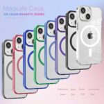 iPhone16 2in1 PC+TPU ケース iPhone16 ケース 全面保護 magsafe対応ケース iphone全機種対応 ケース スマホケース 全9色 SKU:IPC09252024067 - 画像 (2)