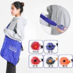 折りたたみ コンパクト 大容量 買い物袋 折り畳み 買い物バッグ  エコバッグ  買い物袋 買い物かばん ショッピングバッグ 全4色 SKU:IPC09272024024