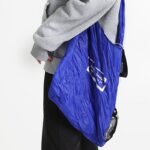折りたたみ コンパクト 大容量 買い物袋 折り畳み 買い物バッグ  エコバッグ  買い物袋 買い物かばん ショッピングバッグ 全4色 SKU:IPC09272024024 - 画像 (4)