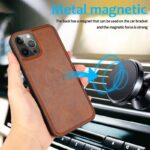 iPhone 16 Pro 合成革ケース iPhoneシリーズ対応手帳型ケース iPhone16 PUレザー ケース スマホケース 全4色 SKU:IPC09272024060 - Image 9