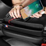 運転席用/助手席用 PU皮革 カーシート隙間収納ボックス   車用サイド収納ボックス カー用品 PUレザー車シート収納ポケットサイド [単個] 全3色 SKU:IPC09272024063 - Image 2