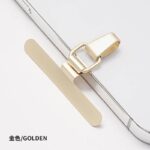 ステンレス製 0.3mm薄型 スマホストラップ用 背面 シールパッド  ネックストラップ ストラップホルダー アクセサリー Black/Silver/Gold  全3色 SKU:IPC10092024001 - Image 11