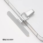 ステンレス製 0.3mm薄型 スマホストラップ用 背面 シールパッド  ネックストラップ ストラップホルダー アクセサリー Black/Silver/Gold  全3色 SKU:IPC10092024001 - Image 10