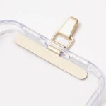 ステンレス製 0.3mm薄型 スマホストラップ用 背面 シールパッド  ネックストラップ ストラップホルダー アクセサリー Black/Silver/Gold  全3色 SKU:IPC10092024001 - Image 6