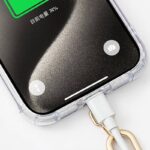 ステンレス製 0.3mm薄型 スマホストラップ用 背面 シールパッド  ネックストラップ ストラップホルダー アクセサリー Black/Silver/Gold  全3色 SKU:IPC10092024001 - Image 5