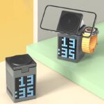 5in1ワイヤレス充電器 Apple watch &Air Pods充電可能 ワイヤレス充電 スタンド機能 PD15W 快速充電器 magsafe充電器 SKU:IPC10092024004