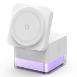 3in1ワイヤレス充電器 Apple watch &Air Pods充電可能 ワイヤレス充電 スタンド機能 PD15W 快速充電器 magsafe充電器 全2色 SKU:IPC10092024010 - Image 3