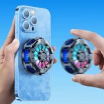 磁気式 スマホ散熱器 X106 スマホ冷却ファン 15Wワイヤレス充電器 タブレット 冷却ファン iPhone/iPad 冷却  半導体 Magsafe スマホ散熱器 携帯クーラー SKU:IPC10092024012 - Image 7