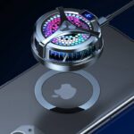 磁気式 スマホ散熱器 X36 スマホ冷却ファン 15Wワイヤレス充電器 タブレット 冷却ファン iPhone/iPad 冷却  半導体 Magsafe スマホ散熱器 携帯クーラー SKU:IPC10092024013 - Image 8